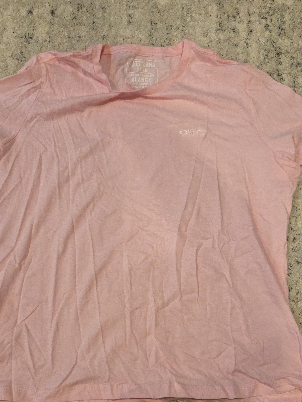 Rose City Pink Short-Sleeve Crew Tee
